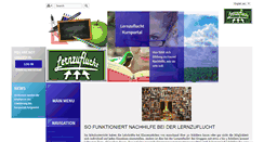 Desktop Screenshot of moodle.lernzuflucht.de